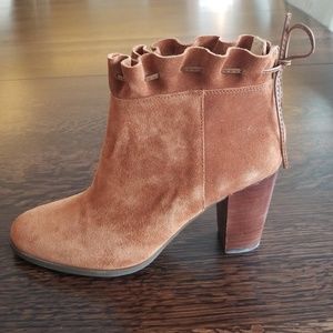 New! Suede Booties